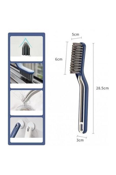 RAMDET Bathroom Te - Window Empty Scraping and Corner Cleaning Brush with Removal Tool and Tweezers