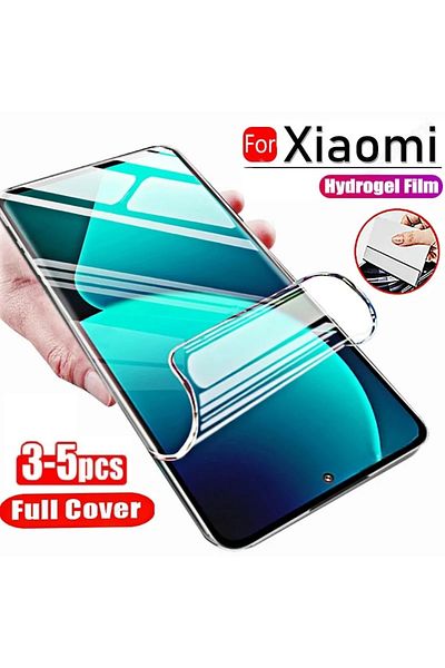 Choice 3-5Pcs Hydrogel Film For Xiaomi Redmi Note 12 11 10 9 8 Pro Plus 5G 11S 10S 9S 8T 7 Screen Protec...