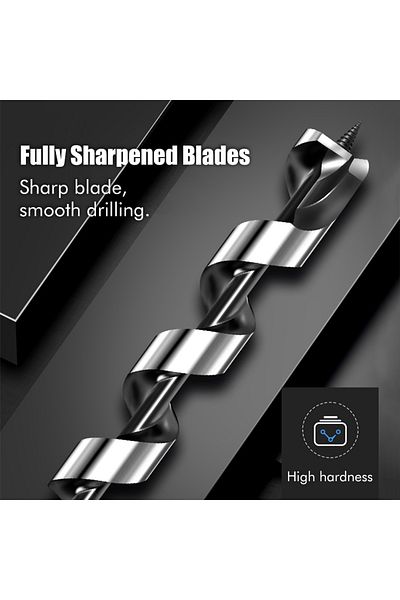SHENSEN 1PC Woodworking Roller Drill 230mm 300mm Long Hexagonal Handle Fried Dough Twists Wood Tapper Woo...