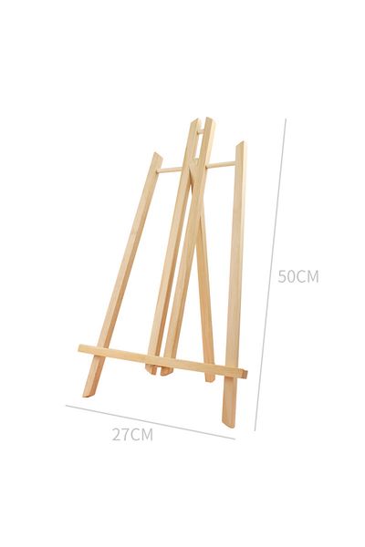 Choice 50cm Beech Wood Table Easel For Artist Easel Painting Craft Wooden Stand For Party Decoration Art Su