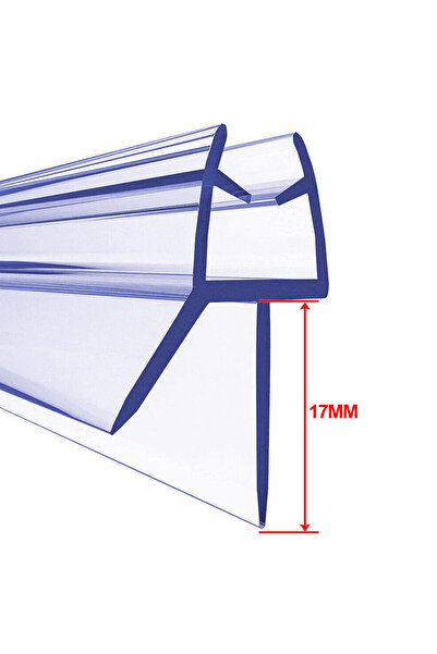 Choice 17 مم، قطعتان من مانع تسرب باب الدش، شريط دش الحمام، مانع تسرب أو شاشا...