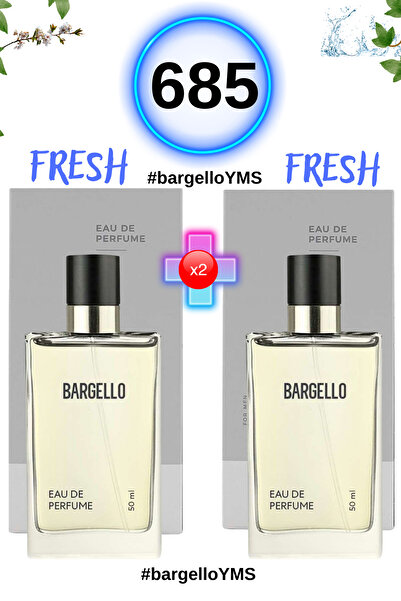 Bargello 685 Fresh Edp 50 ml Erkek Parfüm 2 Adet EDP