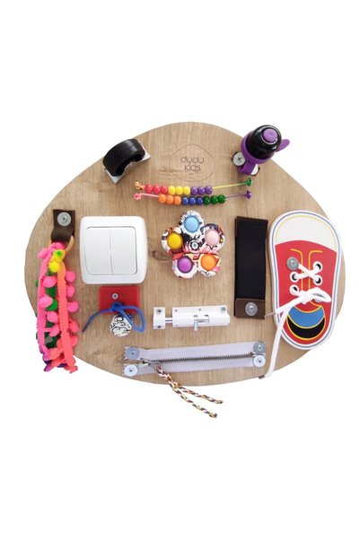 dudu kids Activity Board - Sensory Development Board - Activity Board - 1St Birthday Gift