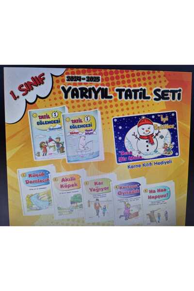 Mavi Deniz Yayınları MAVİDENİZ YAYINLARI 1.Sınıf yarıyıl Tatil seti (2024-202...