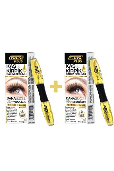 Softto Plus 2 Pack Eyebrow Eyelash Care Oil