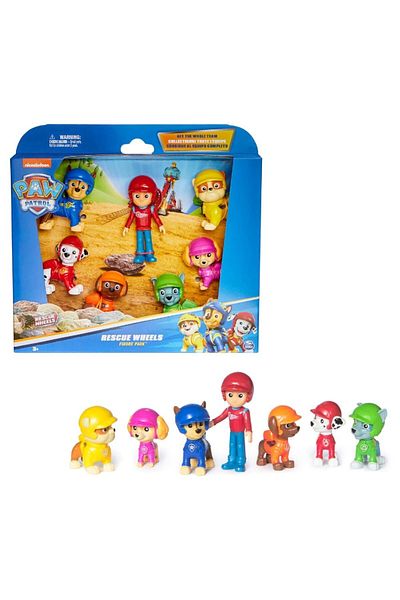PAW PATROL Rescue Wheels Set of 7 Figures