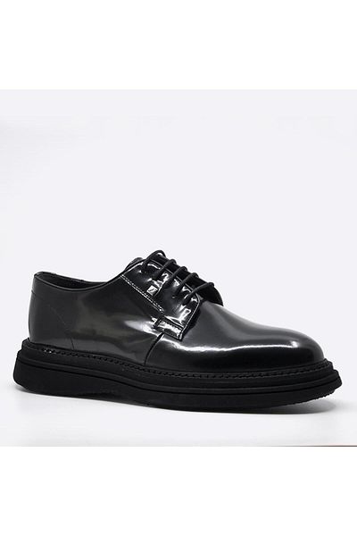 Fosco Patent Leather Eva Sole Men's Shoes Black 3157 300