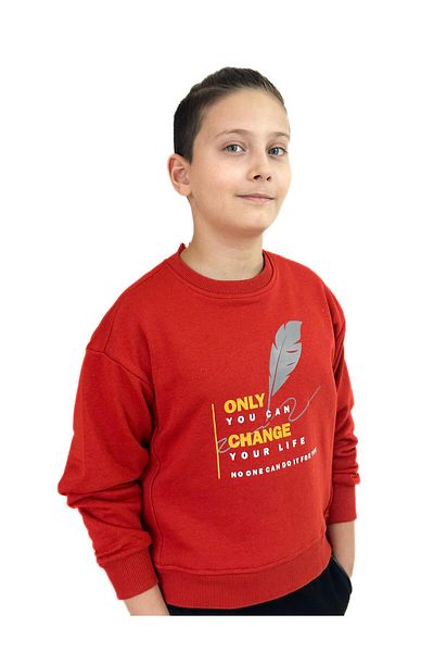 MiaBaby Crew Neck Printed Sweat