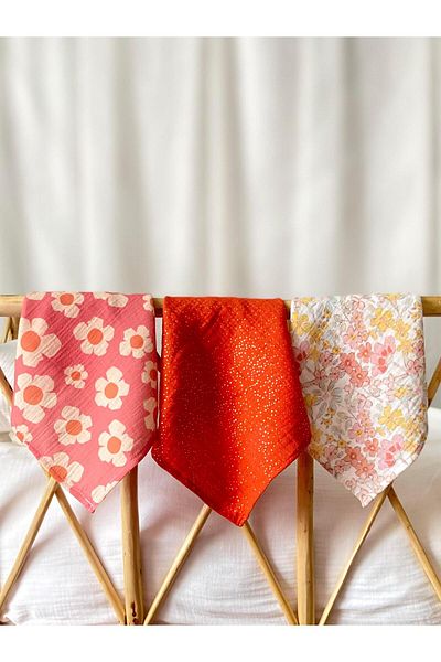 Zezig Muslin Handkerchief Set (3 Pieces)