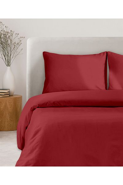 Evim 100% Cotton Akfil Duvet Cover Single 160X220 cm Red