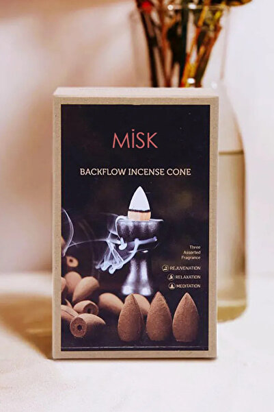 OrdoVeni Misk Ağacı Kokulu 10 Adet Geri Akış Tütsü & Oda Kokusu