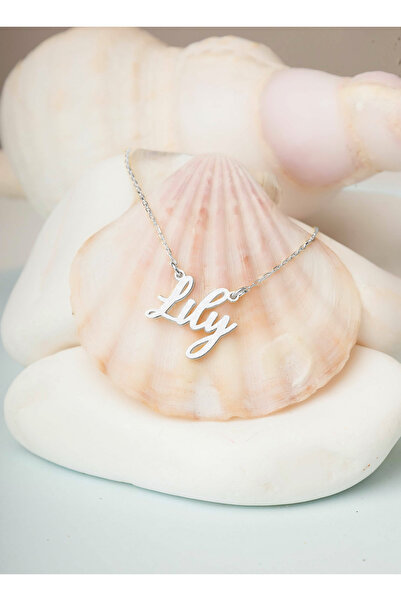 Dkmn Silver 925 Ayar Gümüş El Yazısı İsimli Kolye