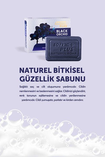 Softto Plus Orchid Black Soap