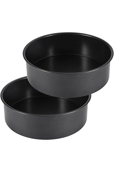 Genel Markalar Yuvarlak Paslanmaz Çelik Derin Kek Kalıbı 20 cm 1 Adet