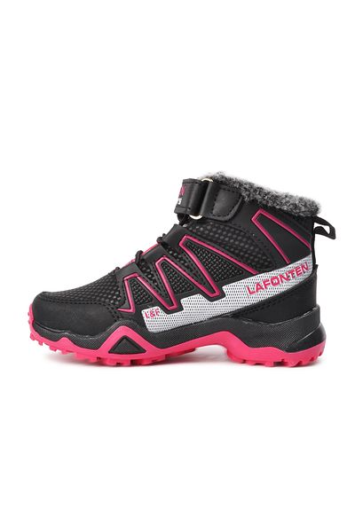 AYAKMOD Παιδικές μπότες Walkway Black-Fuchsia