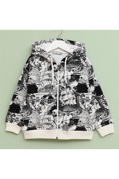 WANEX Erkek Çocuk Uzun Kol İnce Ceket - 13067 - Vanilya