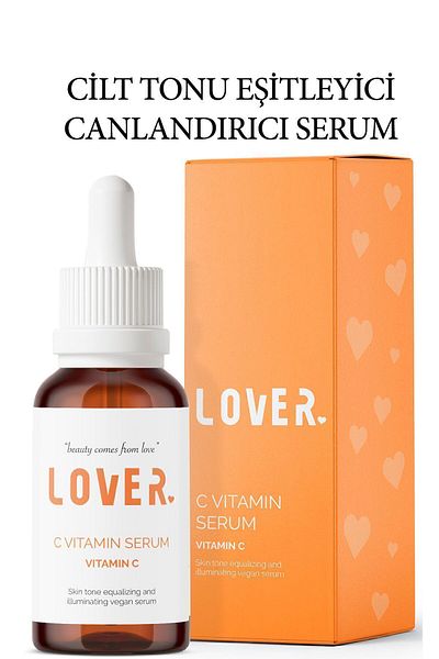 LOVER Promotion Special Price Skin Tone Equalizing and Pore Firming Vitamin C Serum 30 ml