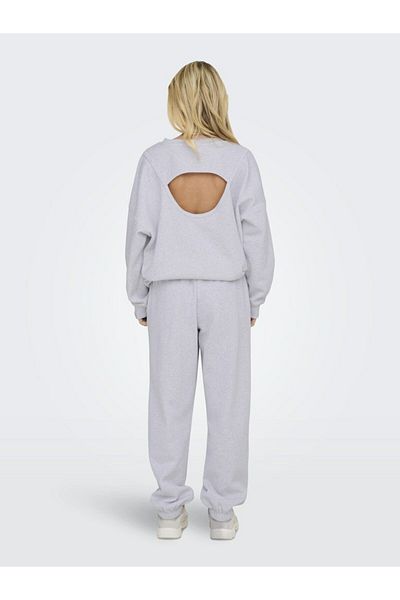 ONLY Onldeborah Club Grey Sweatpants - Ανοιχτό γκρι 15337267