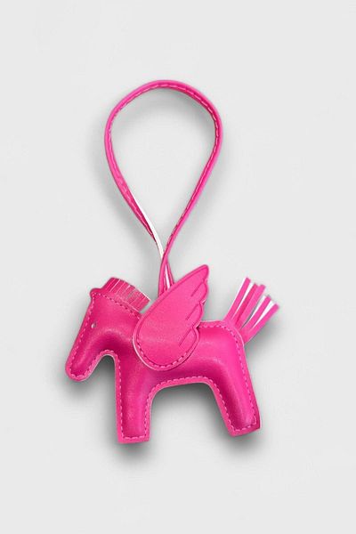 mos&more Fuchsia Bag Ornament Accessory Keychain