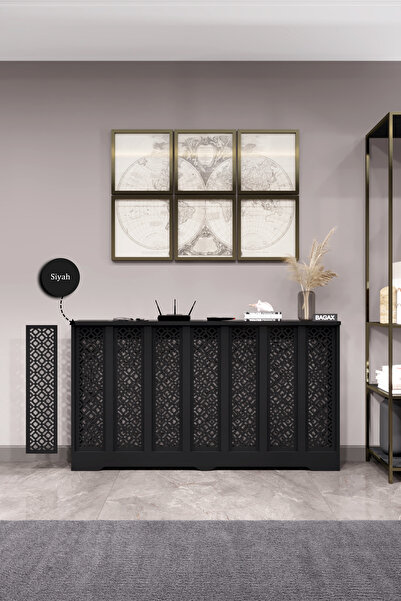 BAGAX Pera Model, Siyah Renk,iç Ölçü 136 Cm Dış Ölçü 140 Cm Petek Kaplama, Dr...