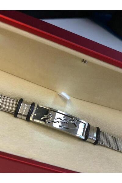 vogutima سوار فولاذي للرجال - مكتوب عليه مصطفى كمال أتاتورك • في صندوق مضيء •...