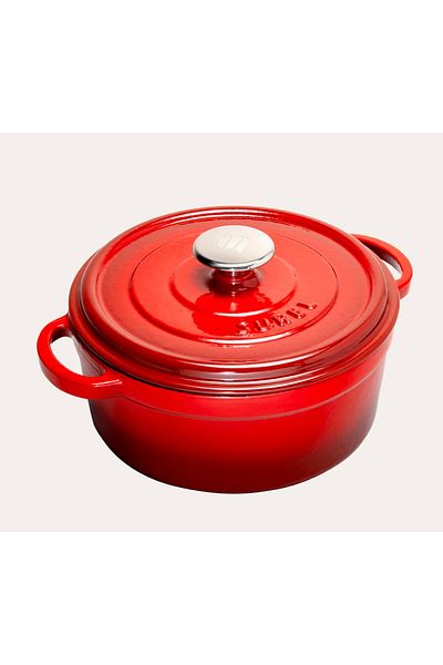 Sürel Cast Iron Deep Pot 20 cm