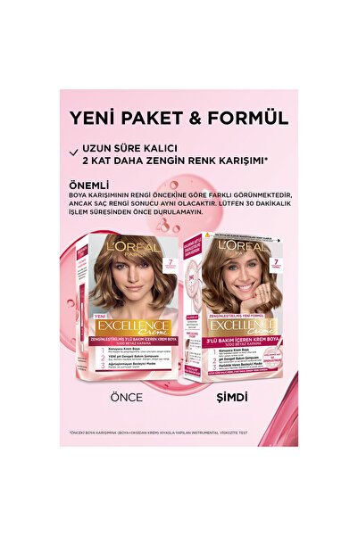 L'Oreal Paris Excellence Creme Saç Boyası 7 Kumral