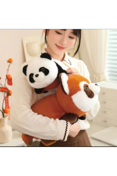 Happy Toys Banbo Double Sided Panda Plush Toy 35cm