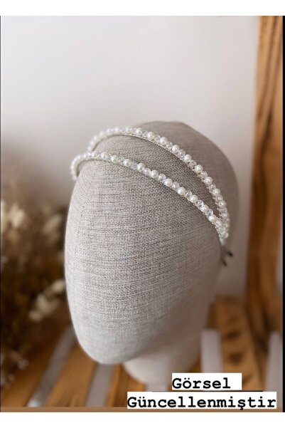 ASİMEL TAÇ & TASARIM Pearl Crystal Hair Accessory Promise Engagement Wedding Wedding Graduation Outdoor Shooting