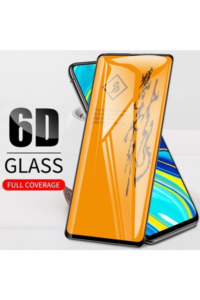 HANPORIUM Poco X7 Pro Ekran Koruyucu 6D Kırılmaz Cam - Extra Darbe Koruma - E...
