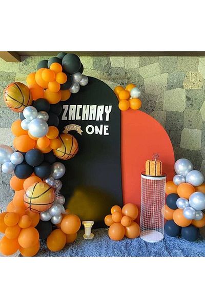 Parti Dükkanım Basketball Themed Balloon Chain