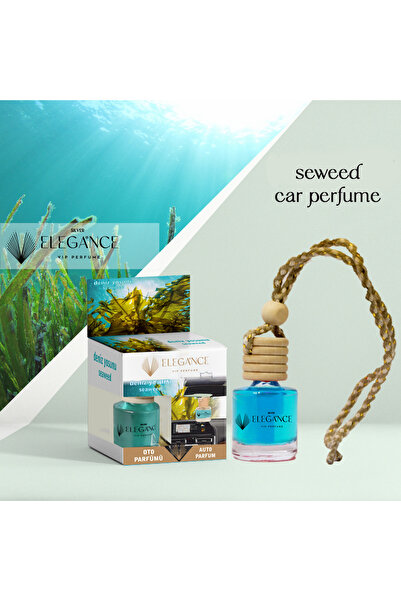 Elegance vip Perfume Deniz Yosunu Bambu Kapaklı Oto Kokusu