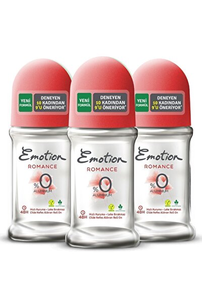 Emotion Romance Roll On 3x50ml