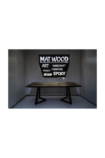 MATWOODART EPOKSİ MASA