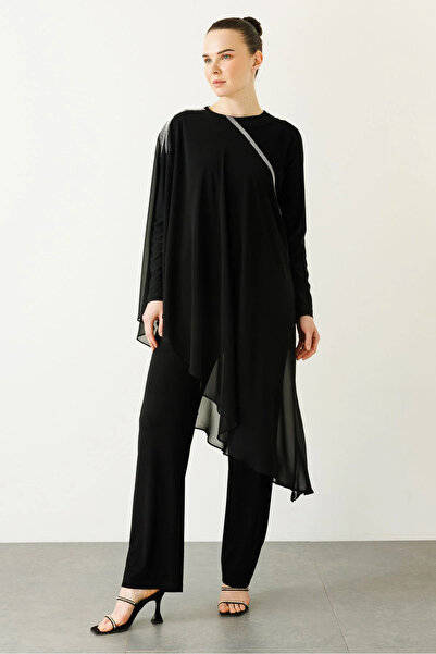 Ahsen Şifon Detay Şık Pantolon