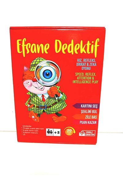 Anoffel Legendary Detective Educational, Fun Box Game