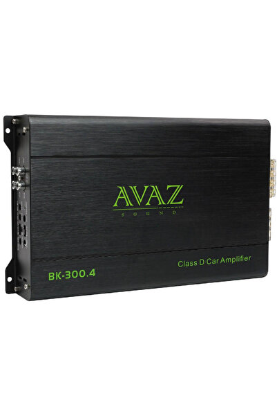 avaz Bk-300.4 Anfi 4x300 Rms 4 Kanal Anfi (AMFİ)
