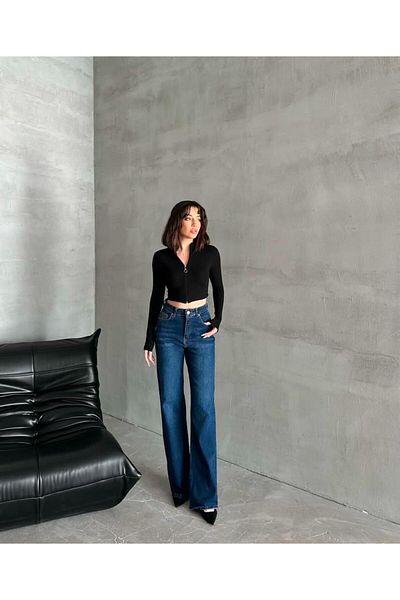 AL&SU BUTİK Pantaloni de damă din denim