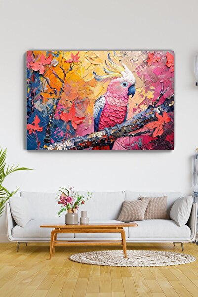 KanvasSepeti Tablou de perete din pânză Pink Dreams - Decor pentru casă, sufr...