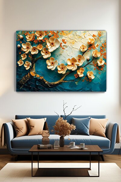 KanvasSepeti Tablou de perete din pânză Ramură de Abundență - Decor pentru ca...