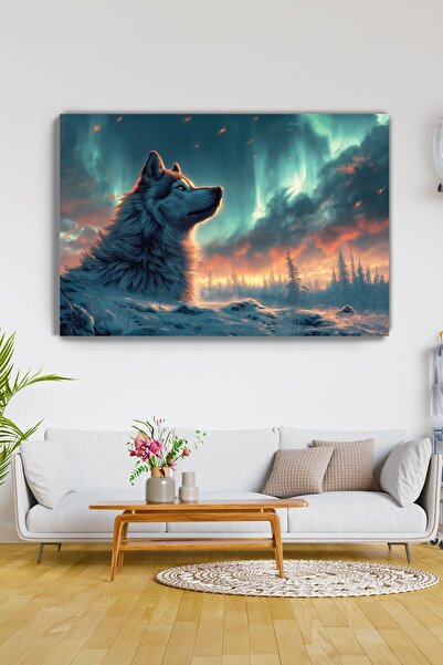 KanvasSepeti Breath of the North Canvas Wall Art - Home Hallway Living Room O...