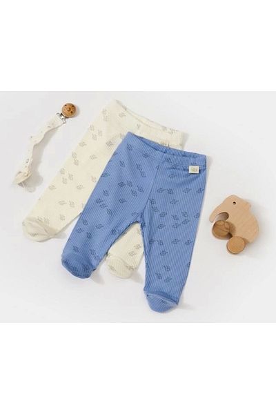 BabyCosy مشروط الفيل المطبوعة 2 قطعة الجوارب السراويل