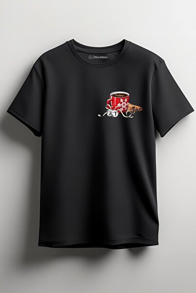 Merch&ice Čaj od pahuljica i cimeta za zimu Štampano Unisex T-shirt