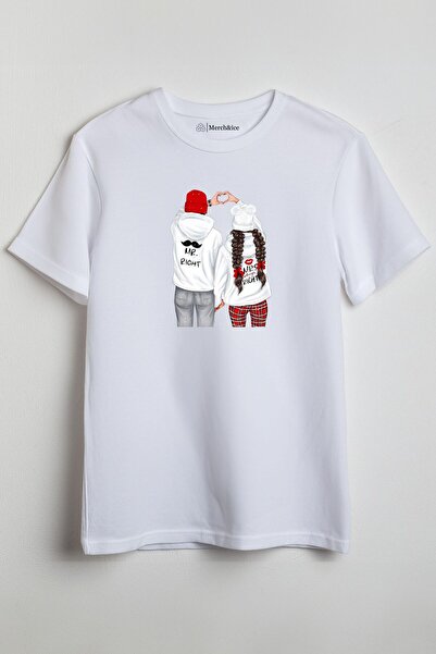 Merch&ice Gospodin Pravi i Gospođa Uvek Prava Štampano Dan zaljubljenih Unise...