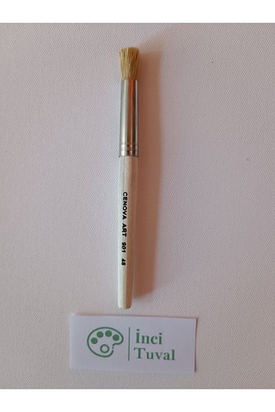 Cenova Art Size 48 Professional Clouding Brush - Natural Bristle Oil, Acrylic Paint