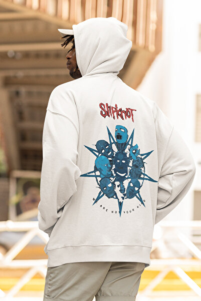 SEVBANO Slipknot Mi nismo vaši ljudi Napisano Unisex Oversize Rock Metal Hoodie