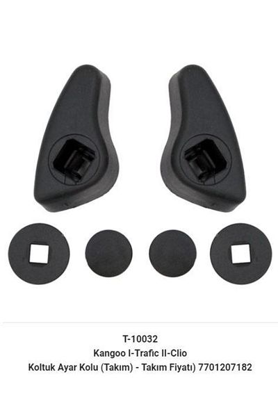 ÖLMEZ OTO YEDEK PARÇA Kangoo I Trafic Ii Clio - Seat Adjustment Arm Set