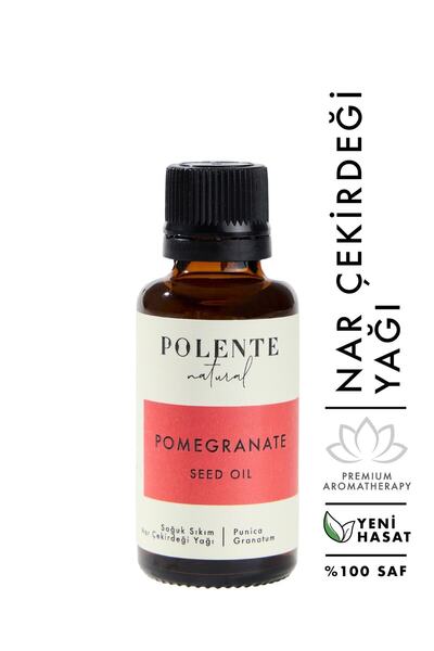 Polente Natural Nar Çekirdeği Yağı - Soğuk Sıkım (30 ml)