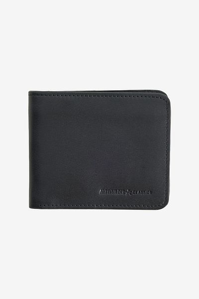 ALTINYILDIZ CLASSICS Ανδρικό πορτοφόλι μαύρο 100% δέρμα