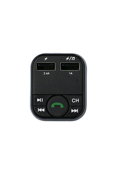 Wagan Durable ABS Plastic Bluetooth Hands-Free FM Transmitter 7.6x15.2x4.6cm